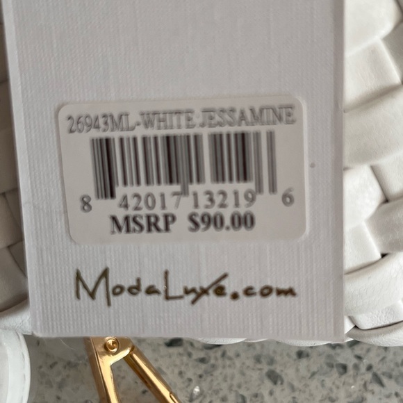 NWT Moda Luxe Woven Pattern Bag - Picture 5 of 5